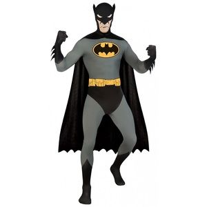 *Sold* Batman 2nd Skin Suit Halloween Costume Adult